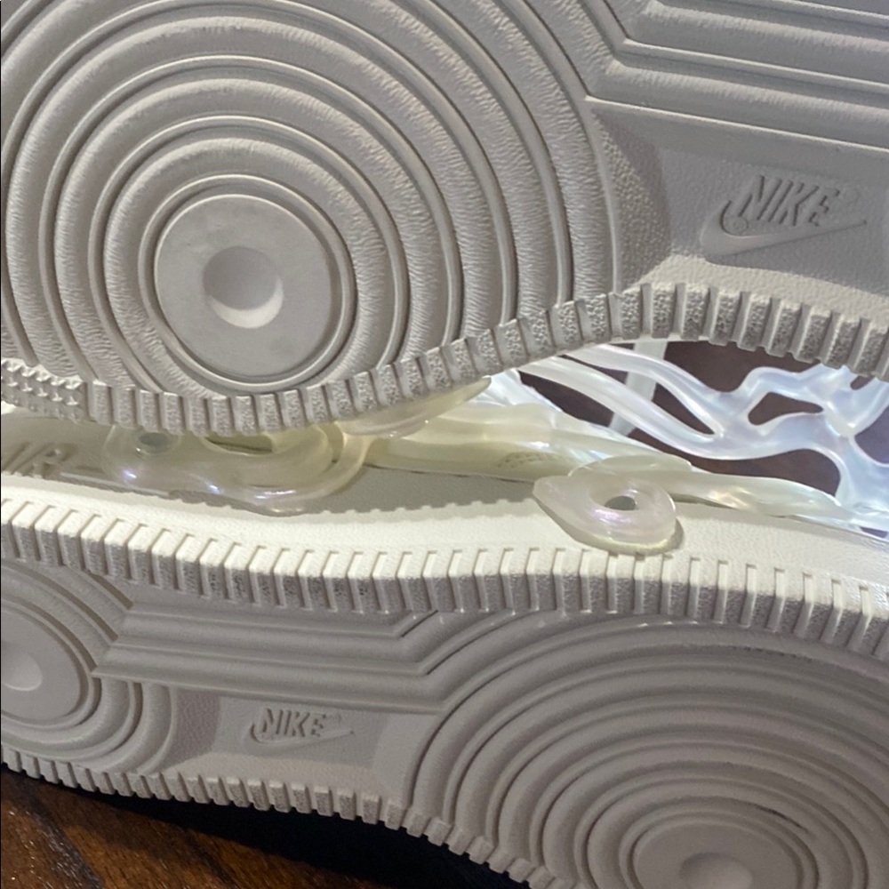 New Nike Air Force one sea glass women size 8.5 - Picture 7 of 10